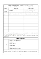 滦县变更登记申请书